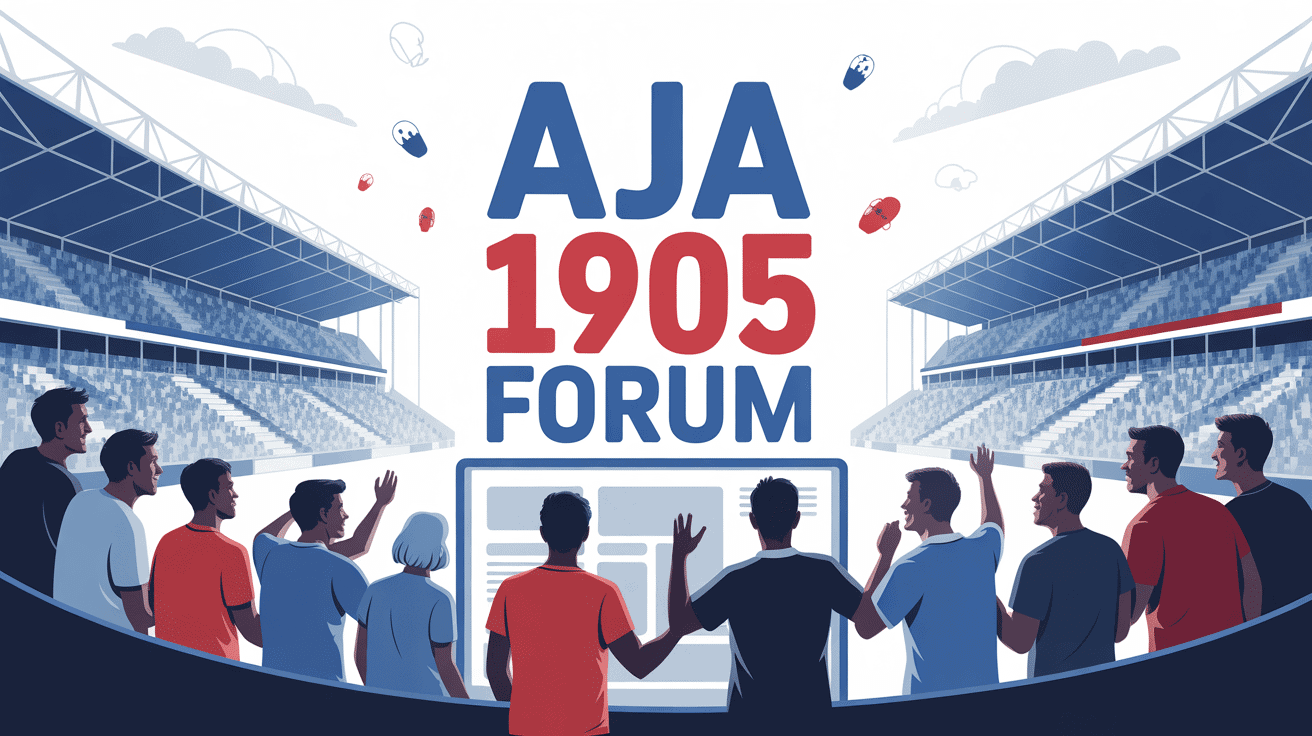 aja 1905 forum illustration communauté en ligne AJ Auxerre
