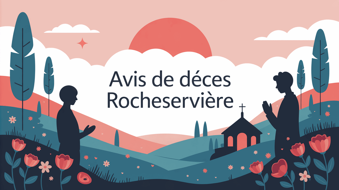 avis de décès rocheservière paysage mémoire église fleurs rubans