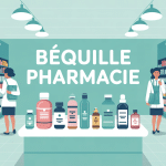 bequille pharmacie diverses modèles pharmacie