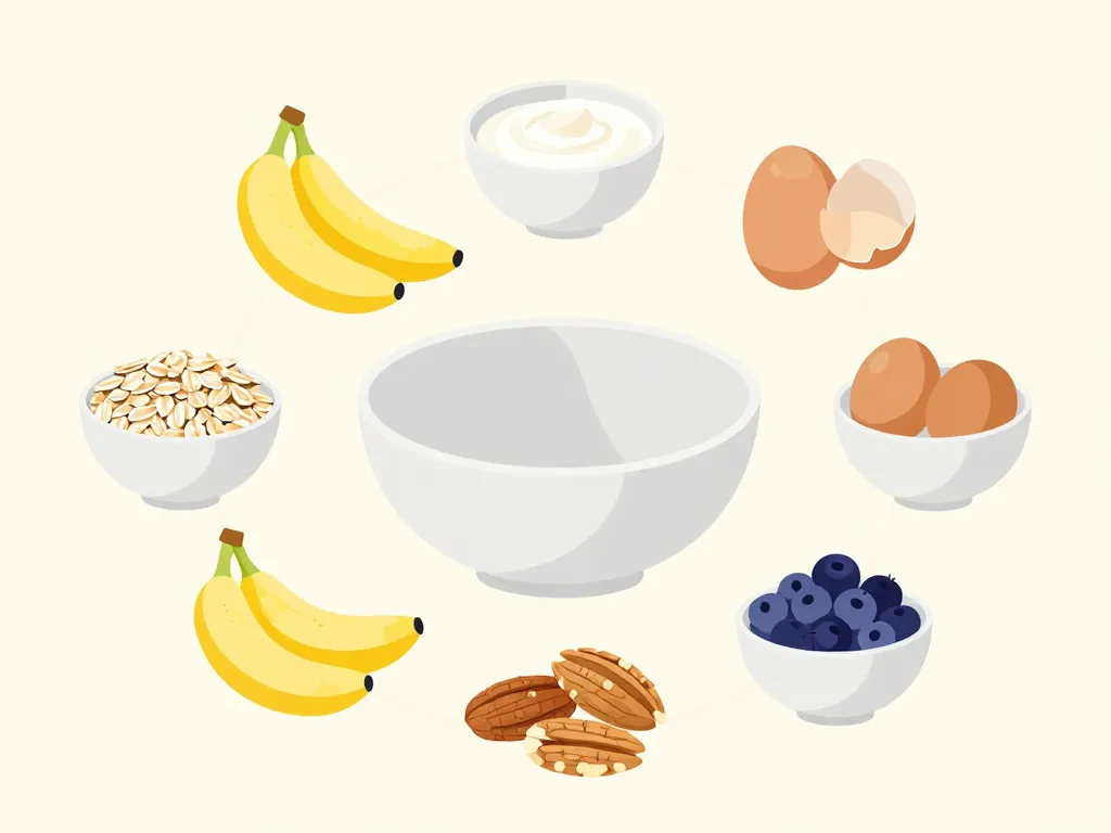 ingrédients bol cake healthy disposition équilibrée