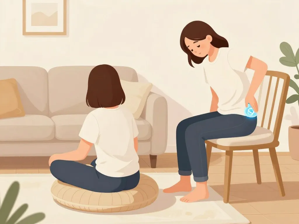 coccyx cassé peut on marcher adaptation activités quotidiennes