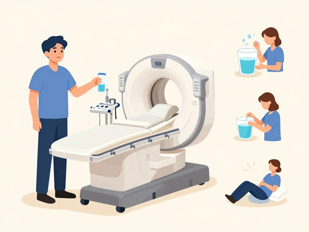 coloscopie virtuel préparation patient scanner