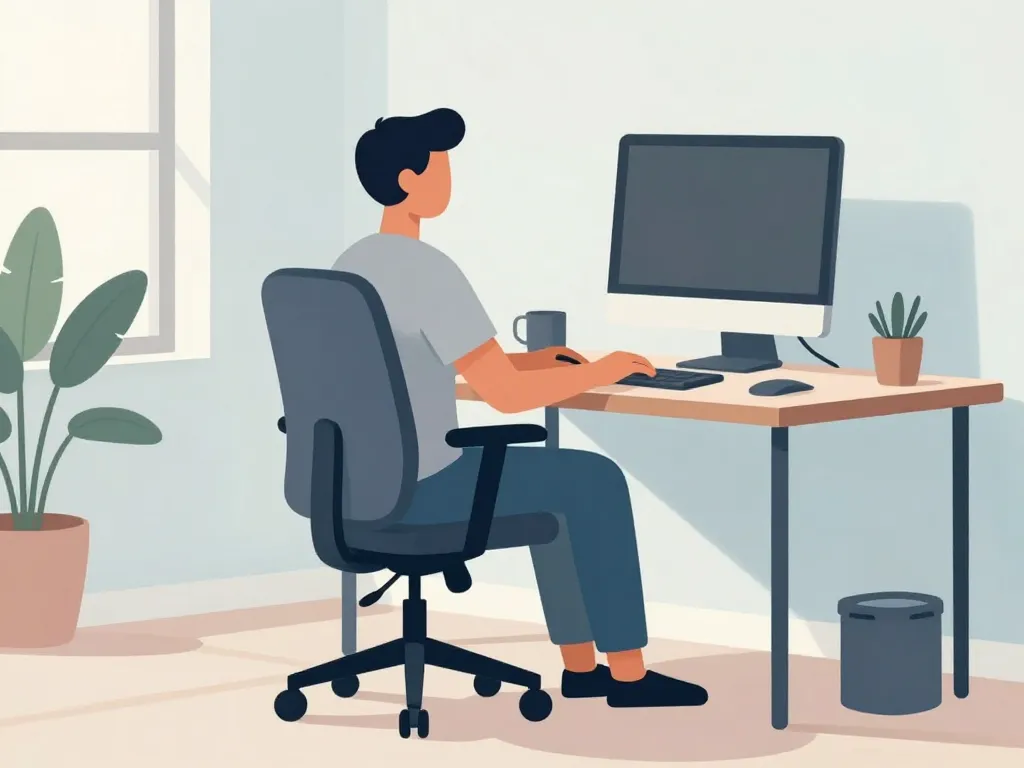 comment s'asseoir avec une sciatique siège bureau ergonomique