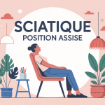 comment s'asseoir avec une sciatique image posture correcte