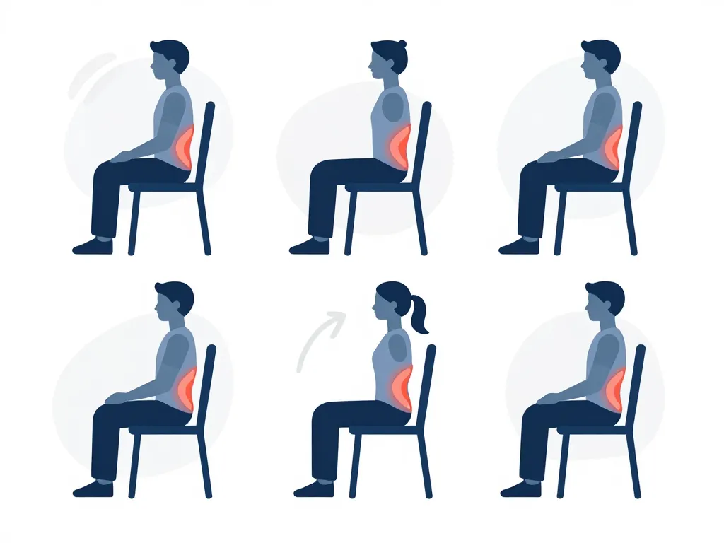 comment s'asseoir avec une sciatique postures soulageantes chaise