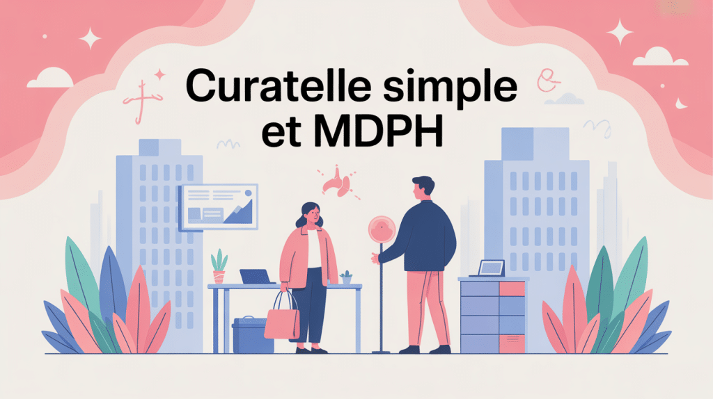 illustration curatelle simple mdph devant bureaux mdph