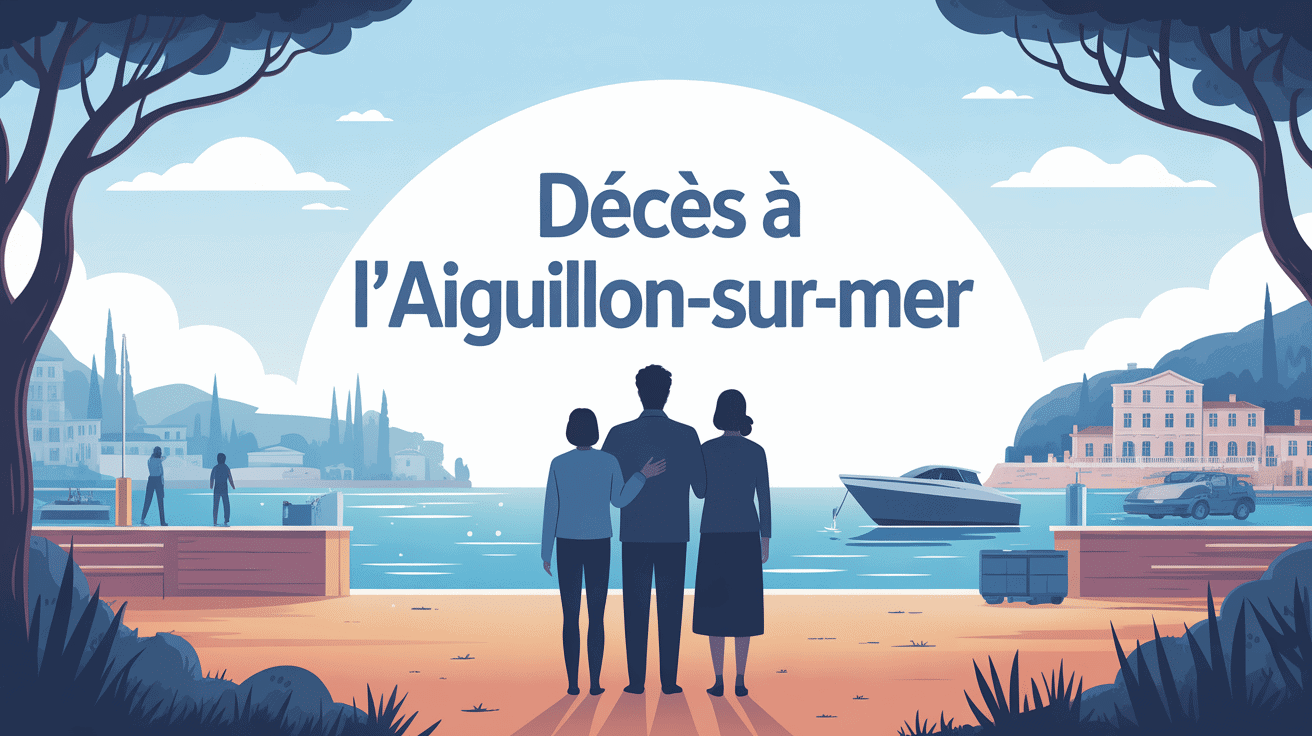 illustration deces l aiguillon sur mer demarches famille