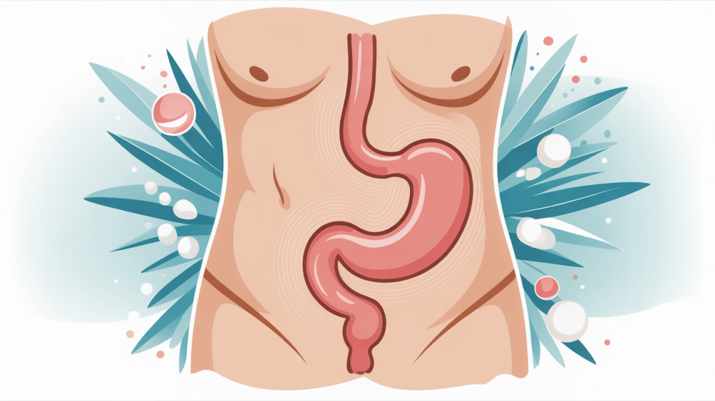 illustration nombril douleur 1 mois après coelioscopie cicatrisation