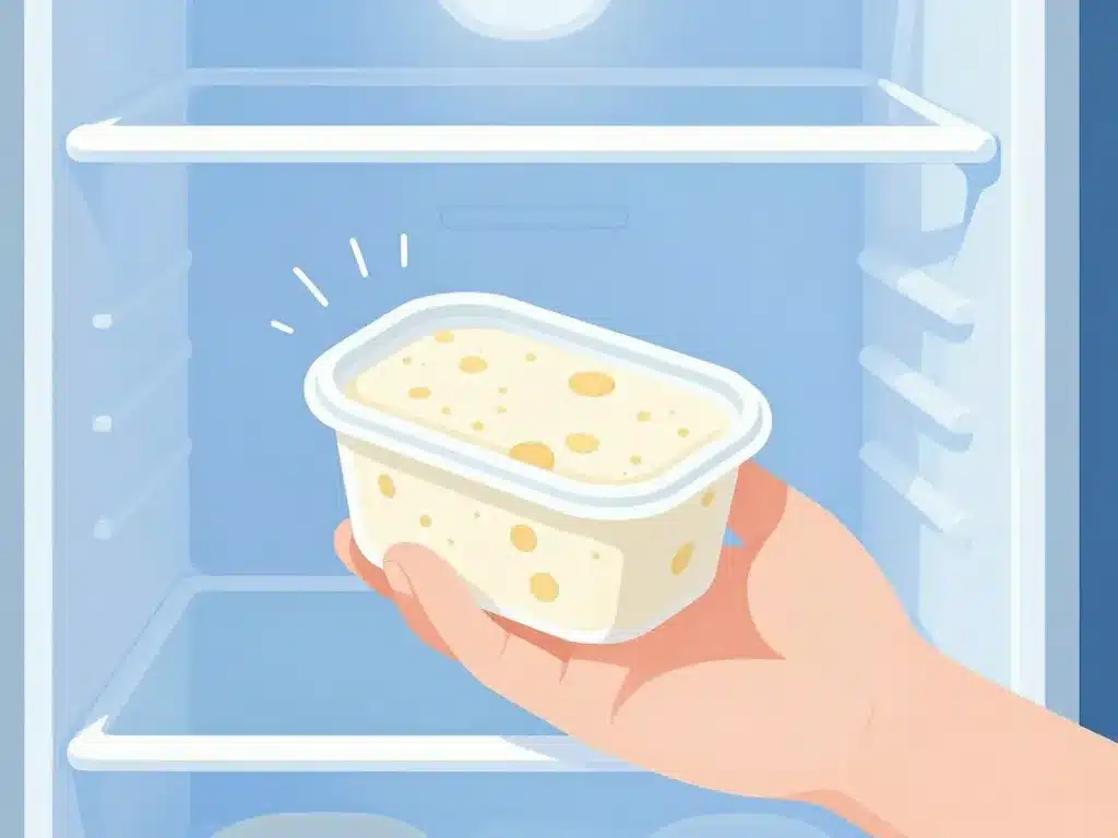 vérification fromage blanc périmé pas ouvert dans le frigo