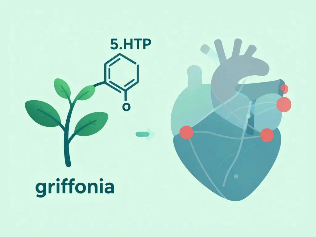 griffonia et rythme cardiaque relation 5-HTP coeur
