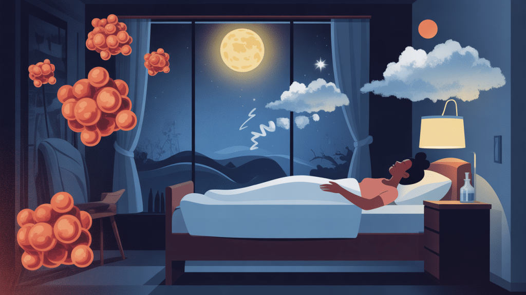 illustration hemochromatose et sommeil santé