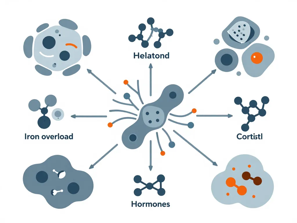 schéma hemochromatose et sommeil mécanismes biologiques