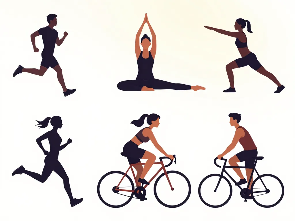 idee cadeau pour un sportif silhouettes sportifs différents