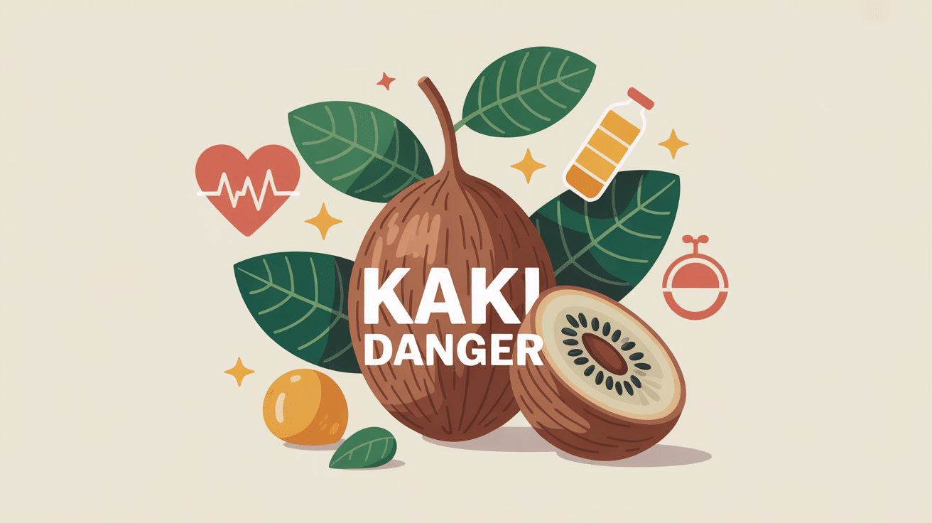 illustration kaki danger bienfaits et précautions SEO