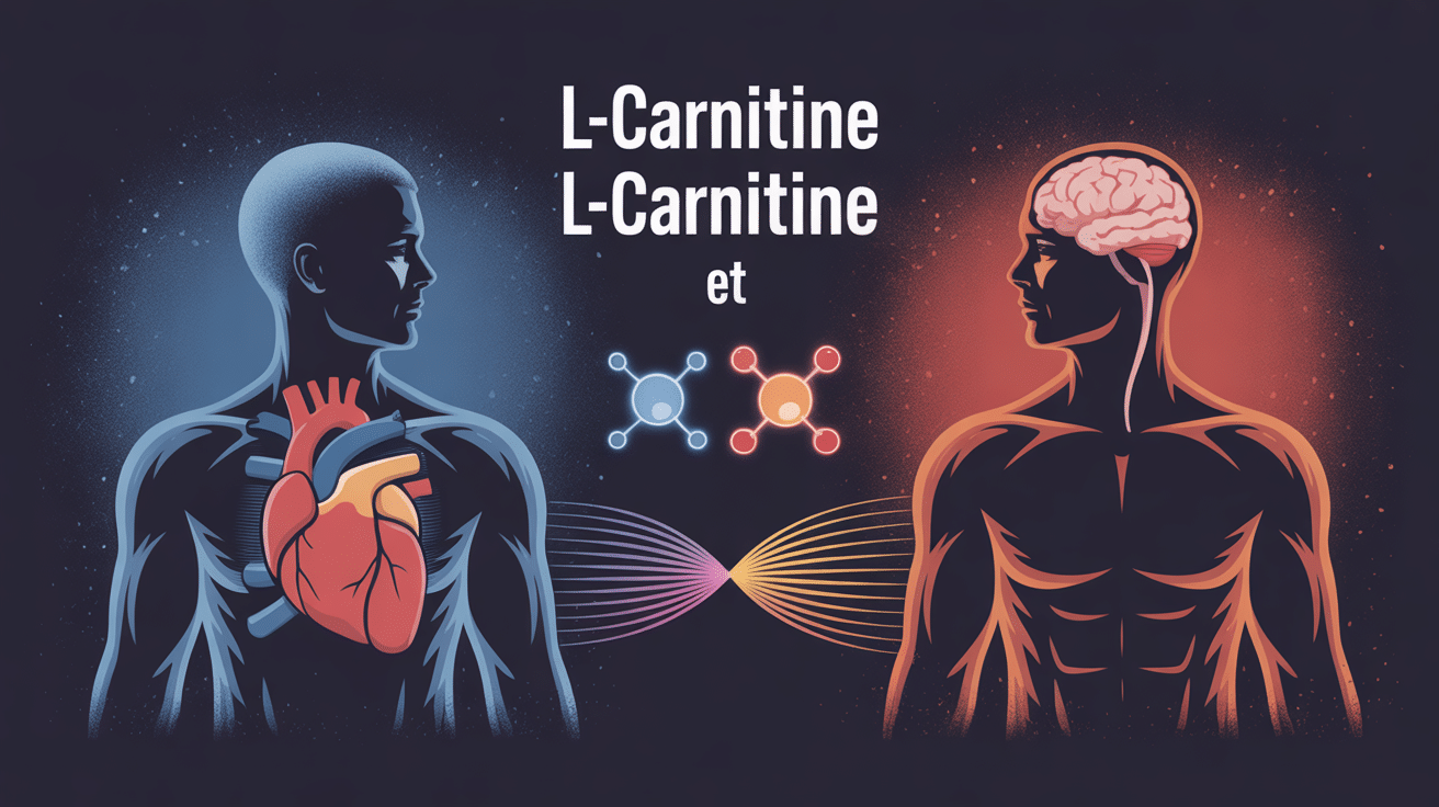 illustration l carnitine acetyl l carnitine bénéfices et différences