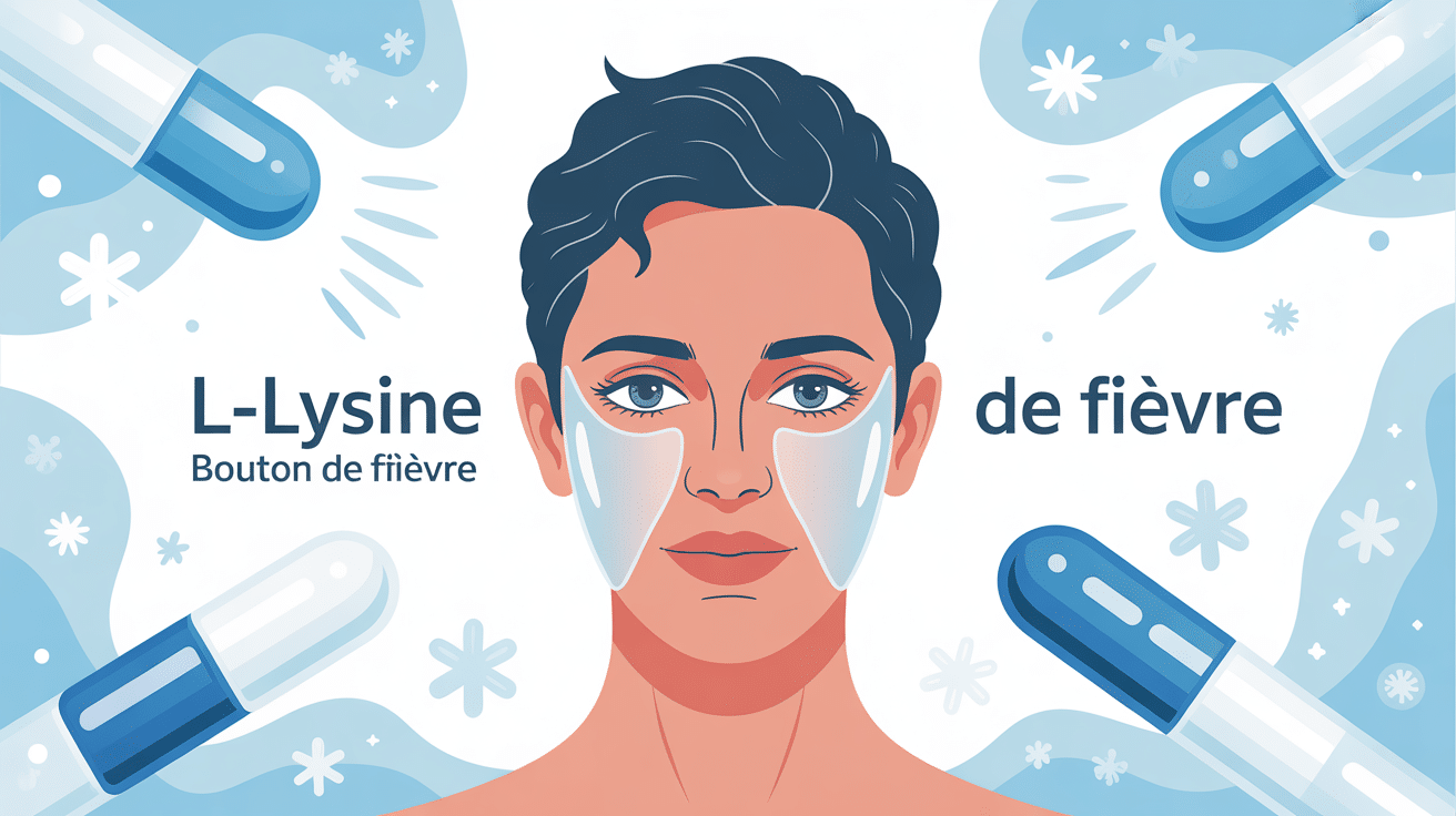 l lysine bouton de fievre solution naturelle visage bouclier