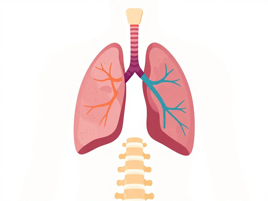 Schéma lien mal de dos et cancer poumon