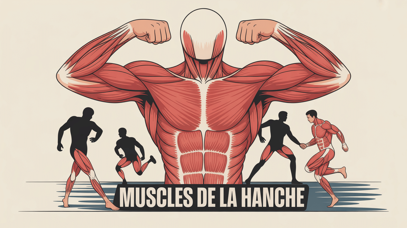 illustration muscles de la hanche anatomie principaux groupes