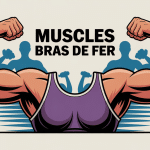 Illustration entraînement muscle du bras de fer moderne