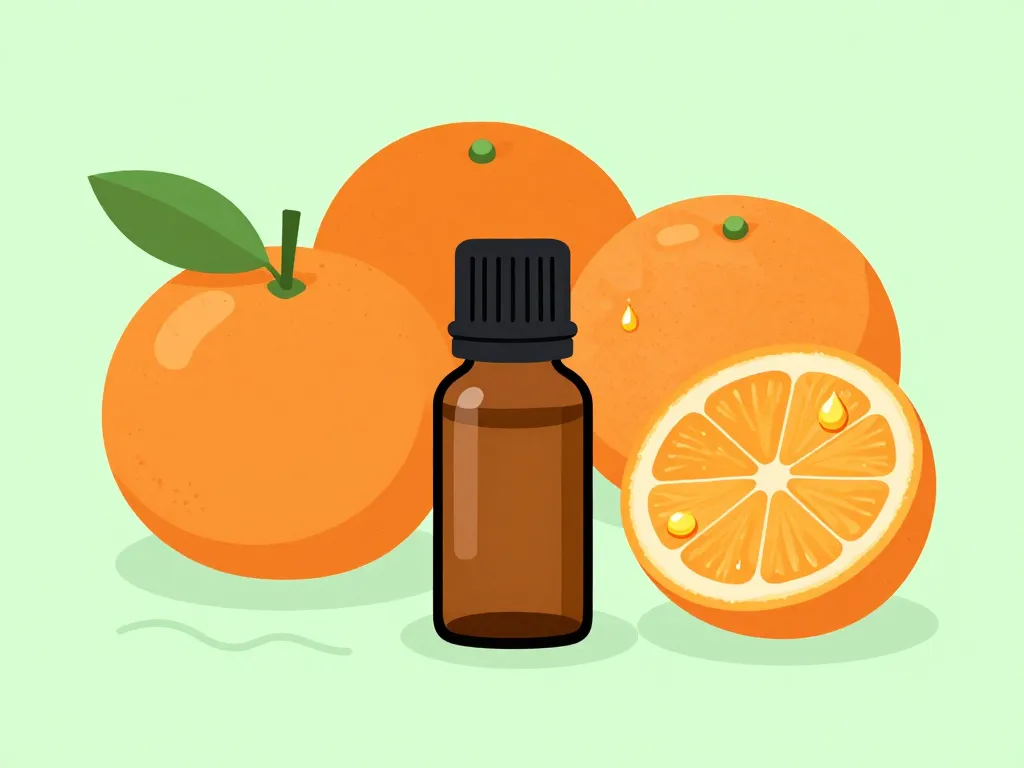 orange douce huile essentiel origine zeste bienfaits