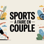 illustration sportive sport a faire en couple