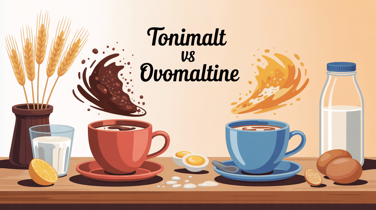 tonimalt ou ovomaltine comparatif petit-déjeuner familial