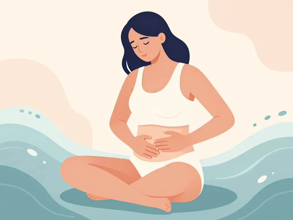 Symptômes habituels ventre gonflé après conisation image