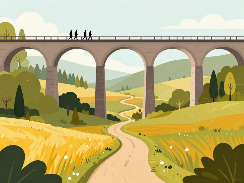 viaduc de coquilleau randonnée découverte