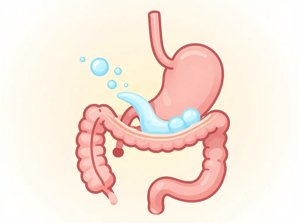 vomi de la mousse causes schéma digestif