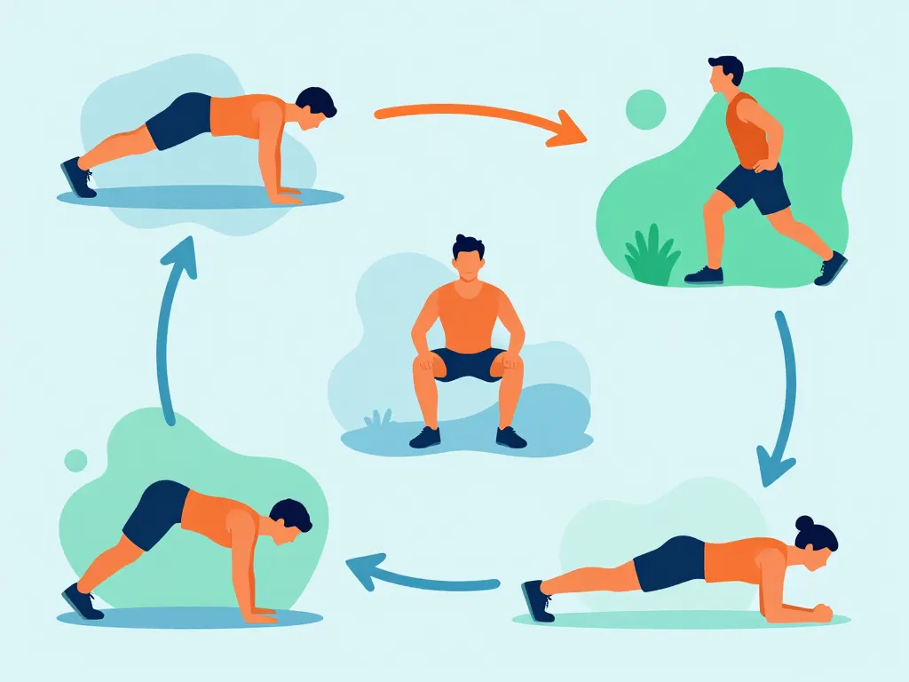 wod poids de corps avantages force mobilité cardio