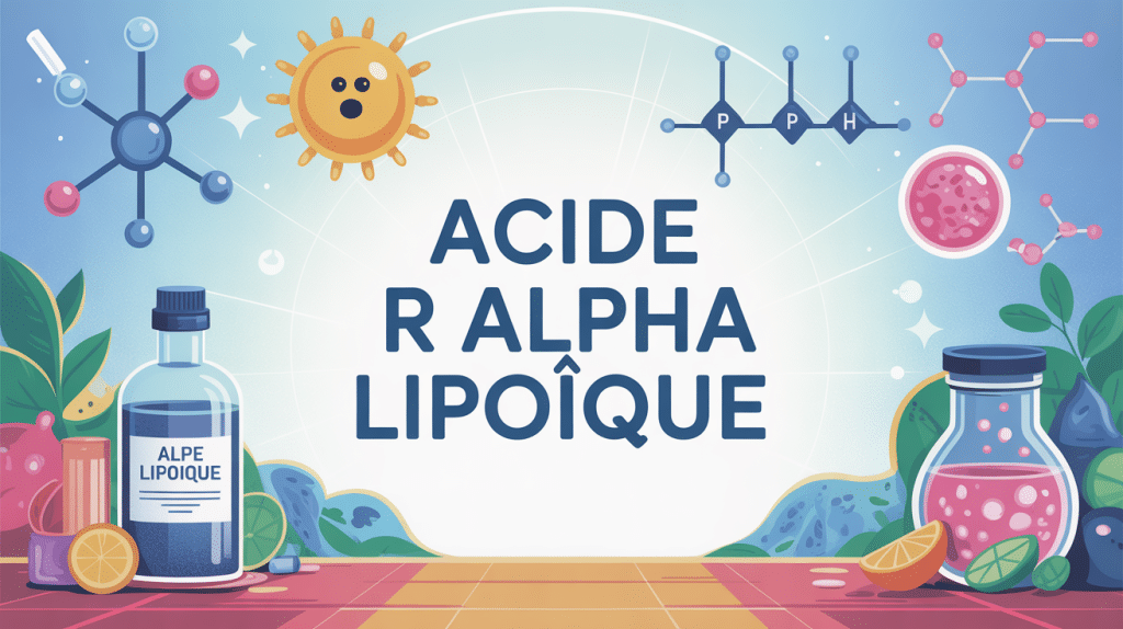 illustration acide r alpha lipoique usages sante molecule antioxydant