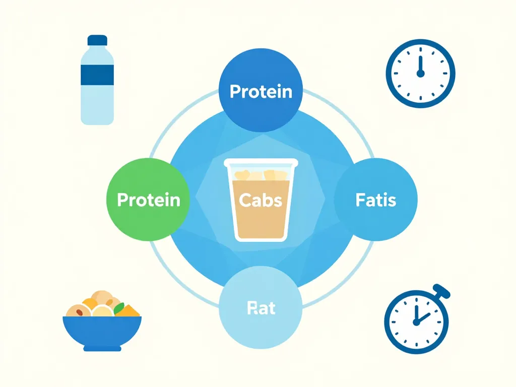 alimentation sportif menu pdf schéma équilibre nutritionnel