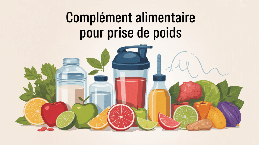 complement alimentaire pour prise de poid, produits et aliments pour prise de poids saine