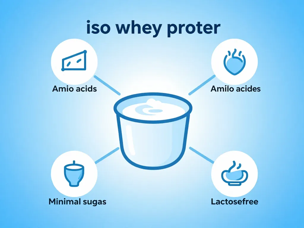 diagramme conceptuel iso whey protein zero nutrition