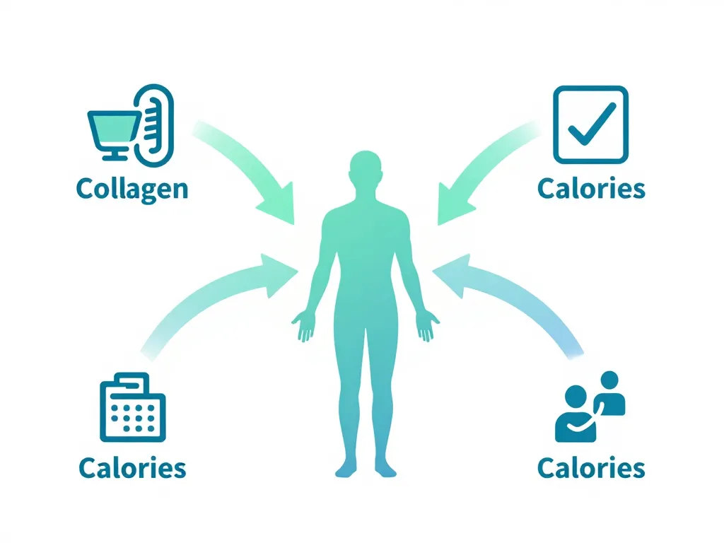le collagene marin fait il grossir balance energetique image