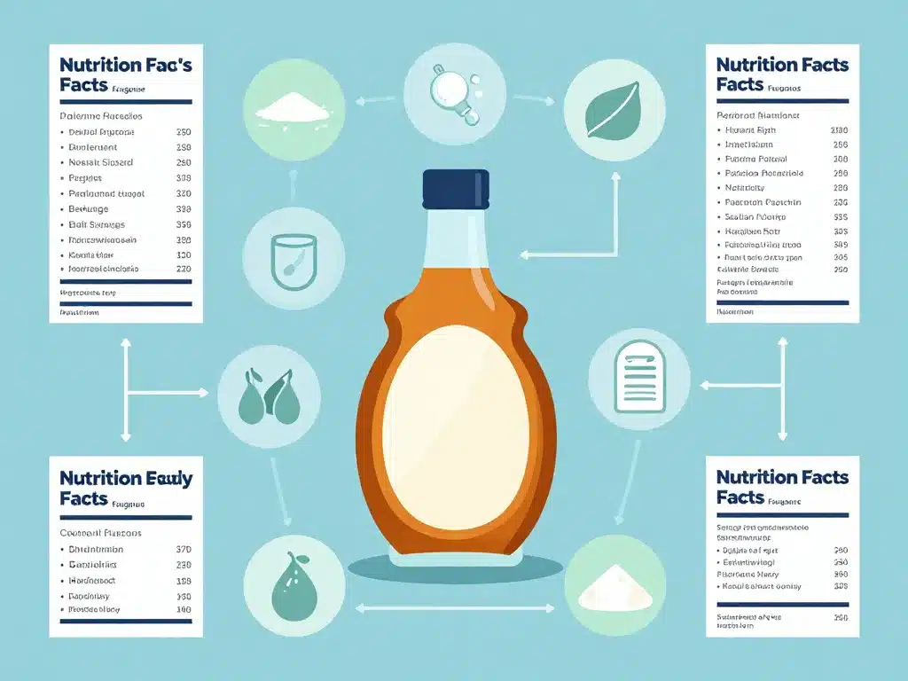 Analyse étiquette sirop sans sucre pour diabétique nutrition ingrédients