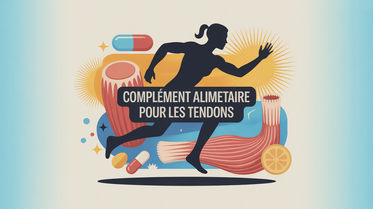 Illustration meilleur complément alimentaire pour les tendons