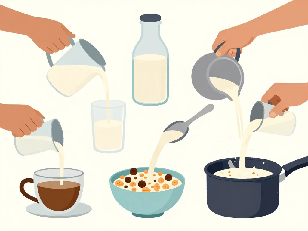 remplacer le lait de vache par quoi utilisation quotidienne alternatives végétales