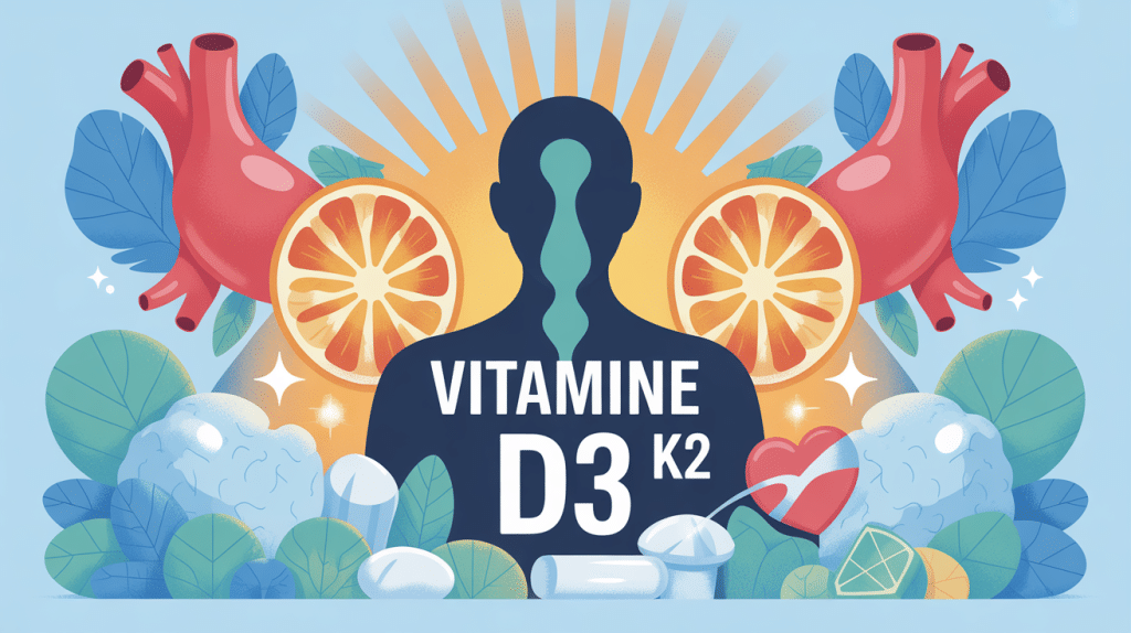 vitamine d3 k2 bienfaits illustration synergie os coeur