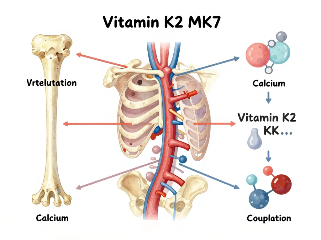 vitamine k2 mk7 danger concept fonctionnement corps
