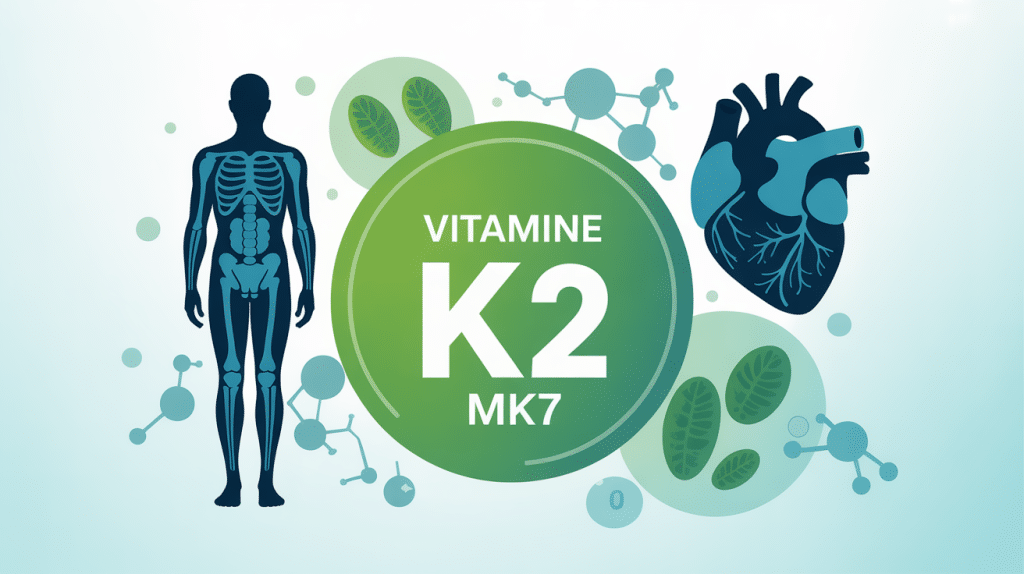 vitamine k2 mk7 danger illustration santé osseuse et cœur