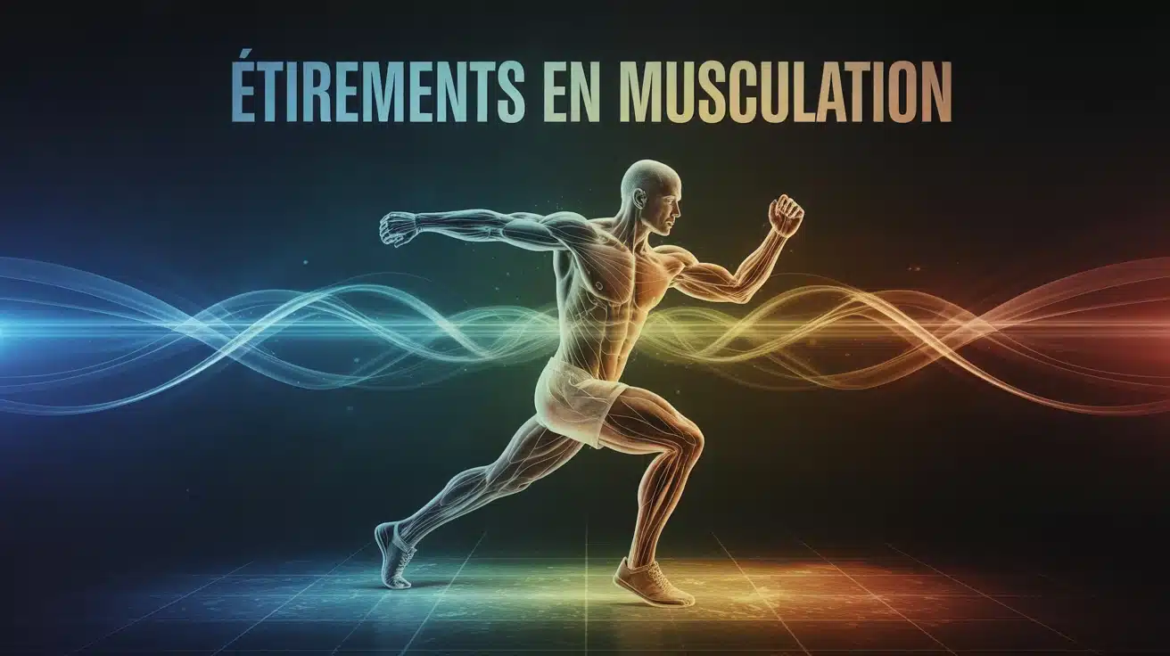 étirements musculation dynamique statique illustration