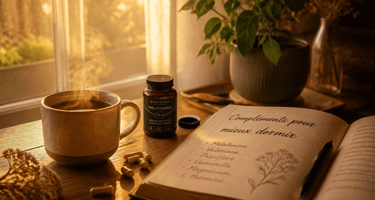complements alimentaires pour dormir infusion plantes melatonine