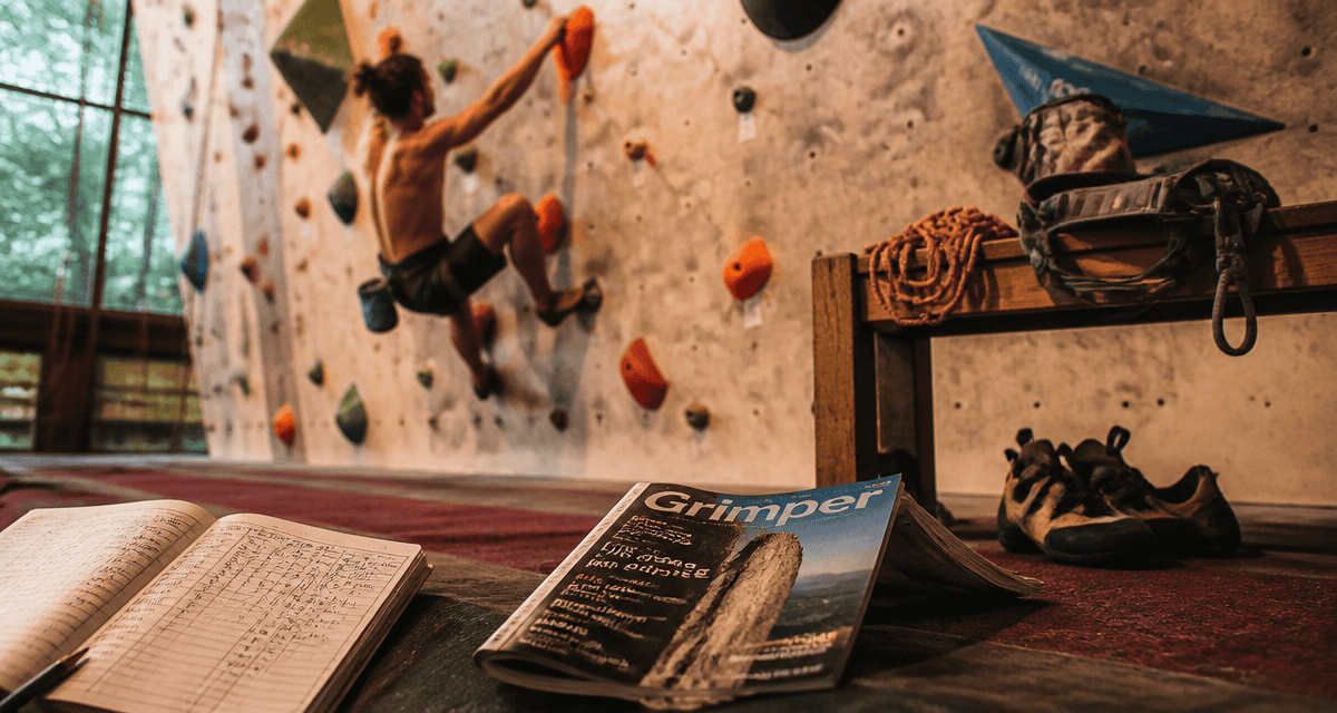 grimper magazine carnet croix salle escalade