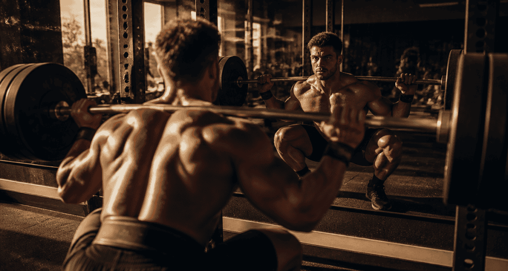 La musculation est elle un sport athlète squat effort