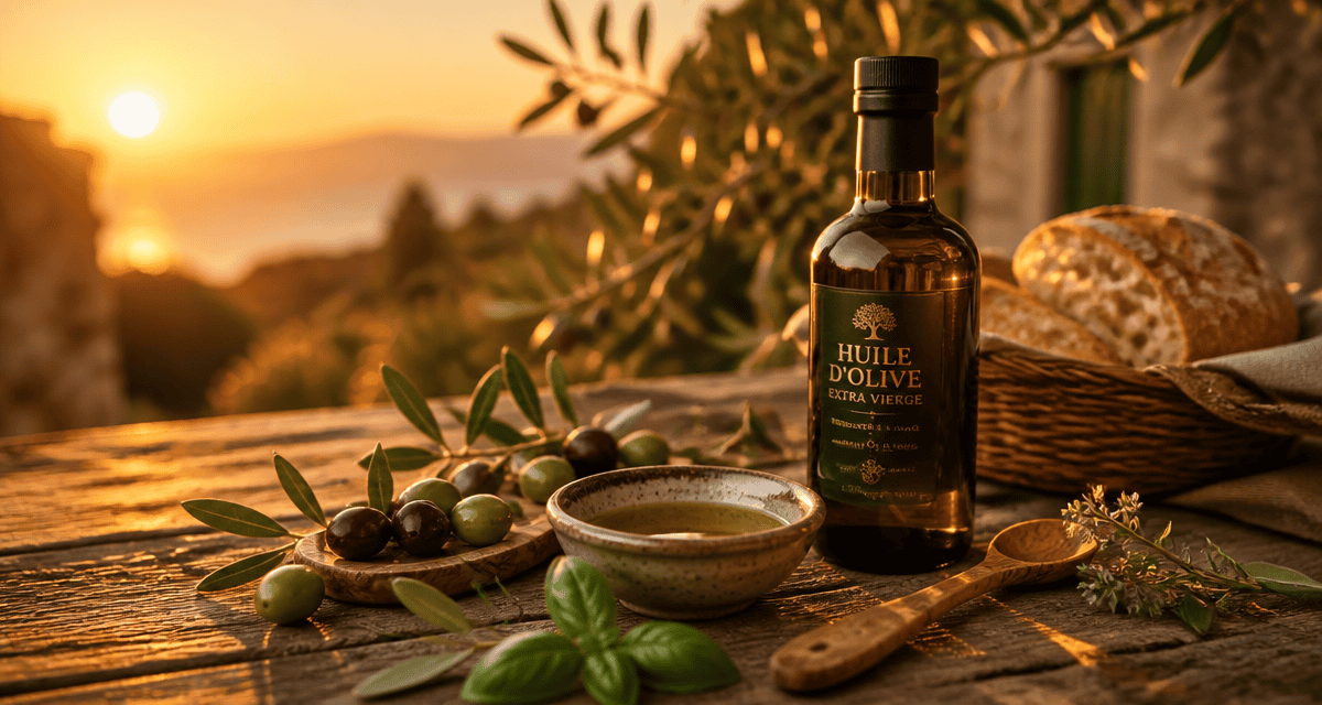 les bienfaits de l huile d olive bouteille olives pain