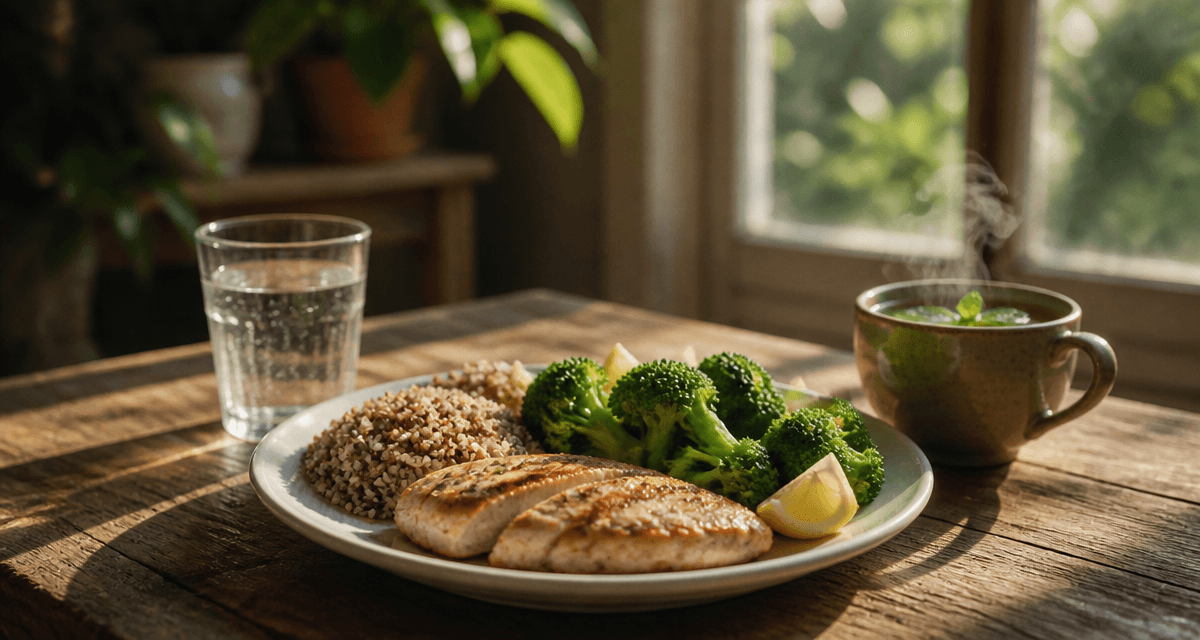 maigrir du ventre alimentation assiette saine