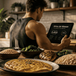 regime de prise de masse aliments sur table