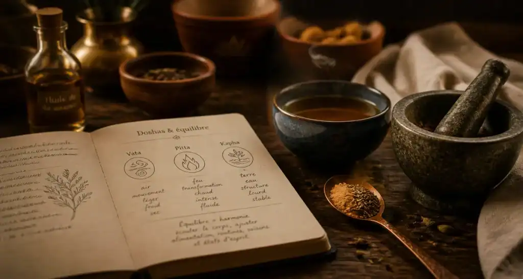 Ayurveda : doshas Vata, Pitta, Kapha pour équilibrer la santé
