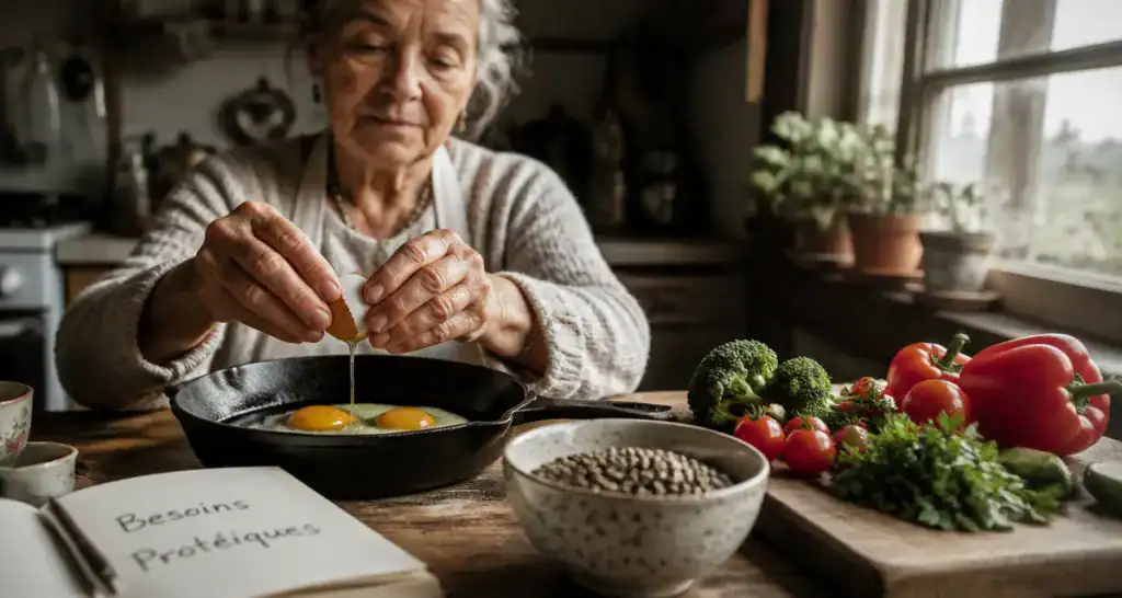 maladie liee au manque de proteines femme cuisine